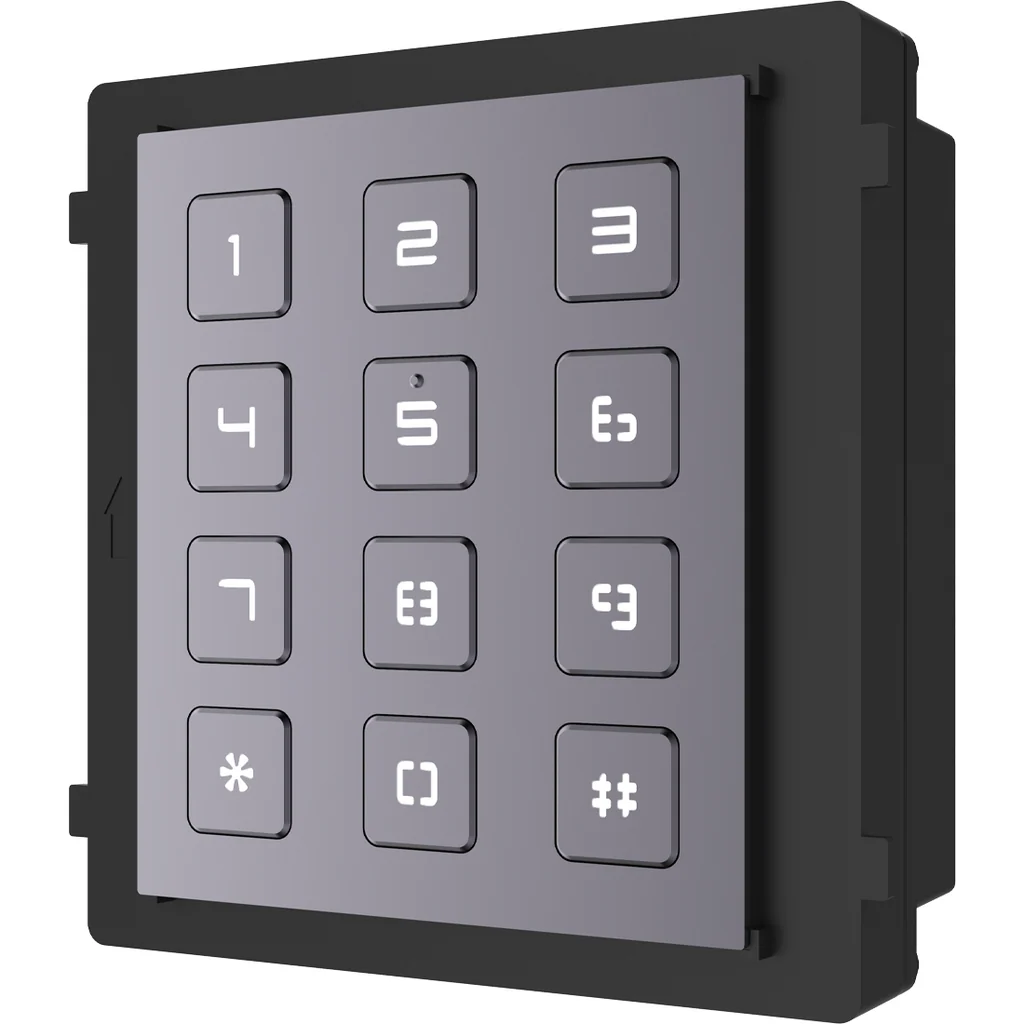وحدة لوحة مفاتيح Hikvision DS-KD-KP لنظام Pro Modular Door Station