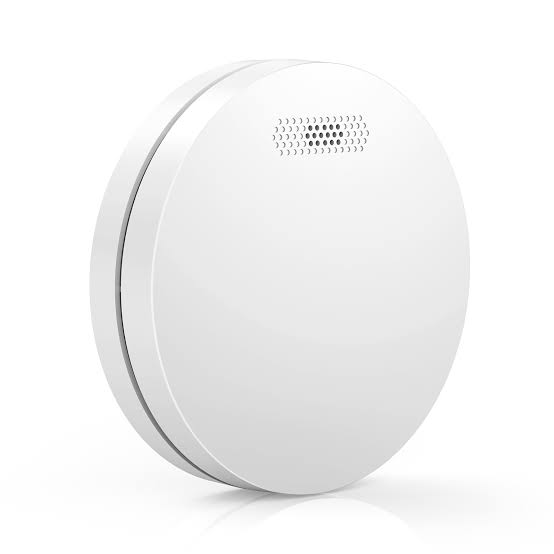 كاشف دخان Wi‑Fi Aroha SM11W فوتوإلكتريك مع بطارية 10 سنوات