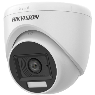 كاميرا توريت داخلية Hikvision DS-2CE76K0T-LPFS بدقة 3K بإضاءة مزدوجة وميكروفون
