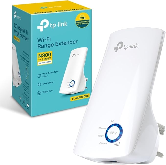 مقوي إشارة Wi‑Fi TP-Link فئة N300 بوضع نقطة وصول