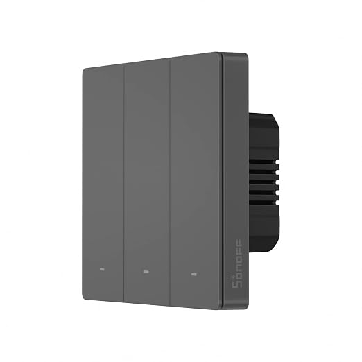 مفتاح حائط ذكي SONOFF M5-3C-86 ثلاثي القنوات بتحكم Wi‑Fi