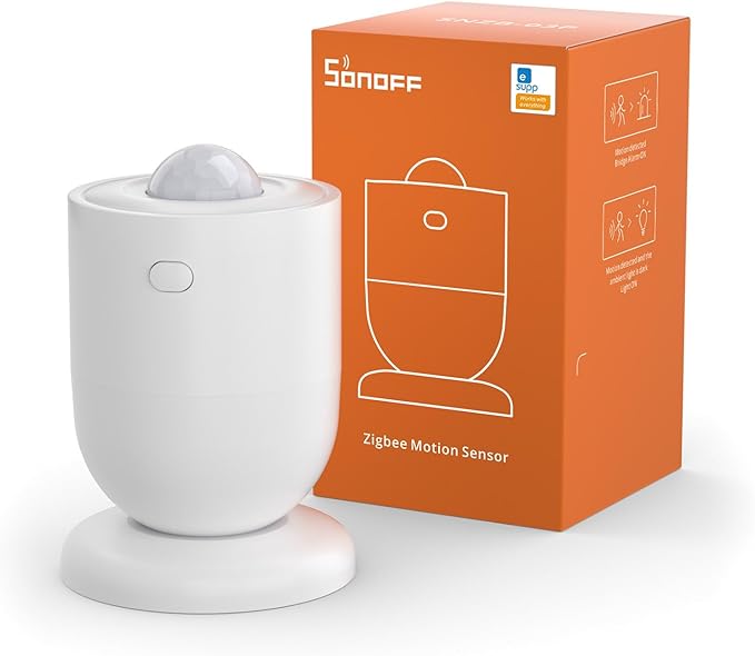 مستشعر حركة ذكي SONOFF SNZB-03P Zigbee 3.0 مع تحسّس إضاءة